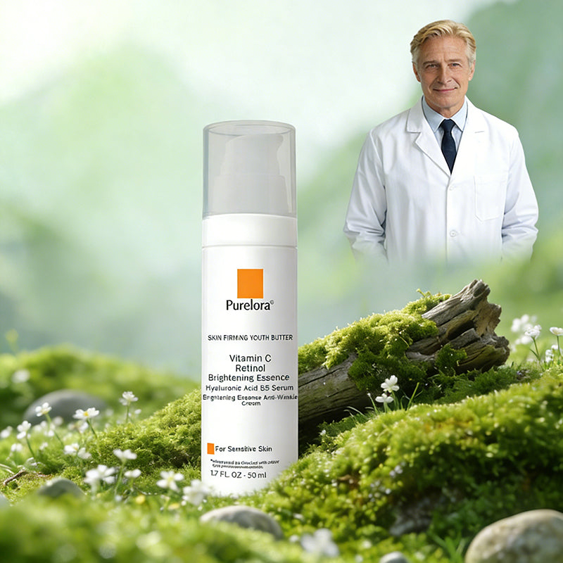 Purelora® Stem Cell Extract EGF and Copper Peptide Revitalizing Essence Cream (głęboko aktywuje wewnętrzną regenerację skóry, sprawia, że staje się ona jędrniejsza i gładsza)