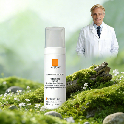 Purelora® Stem Cell Extract EGF and Copper Peptide Revitalizing Essence Cream (głęboko aktywuje wewnętrzną regenerację skóry, sprawia, że staje się ona jędrniejsza i gładsza)