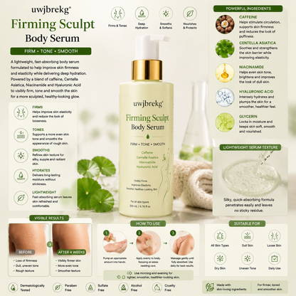 uwjbrekg® Firming Sculpt Body Serum