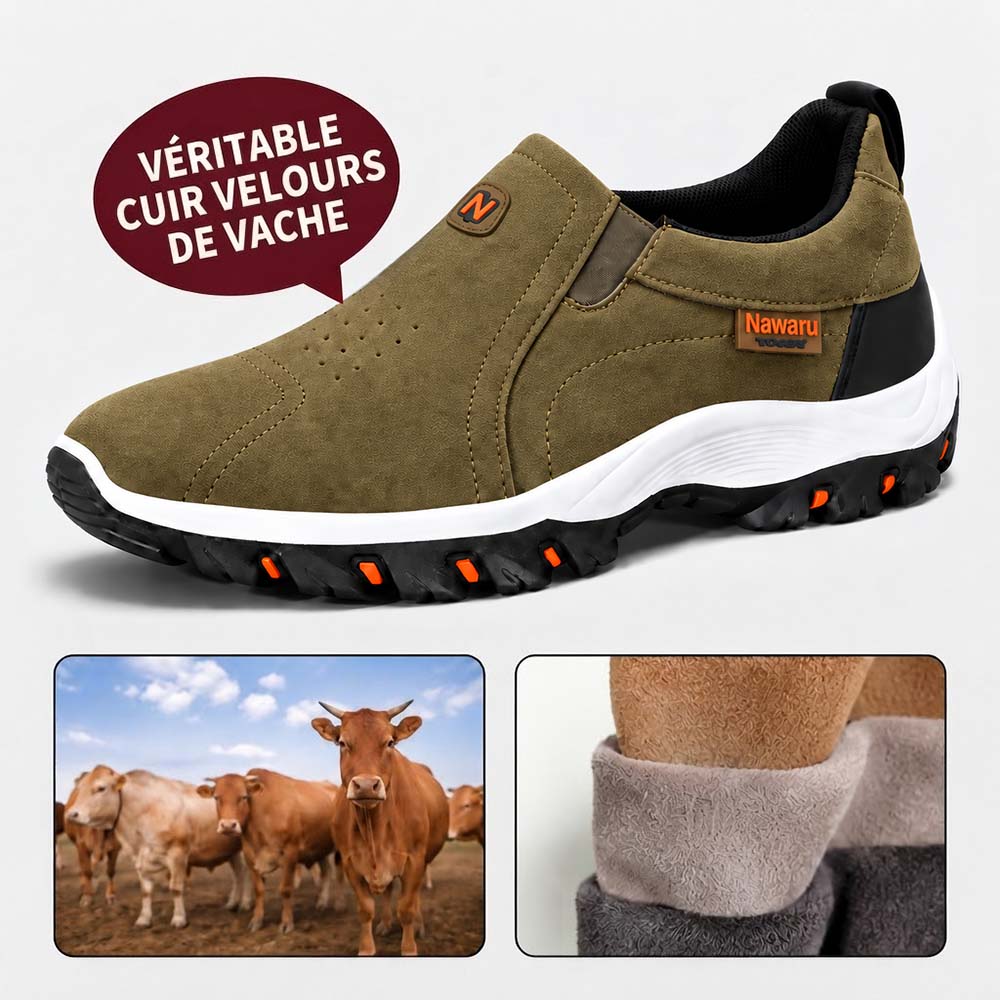 🔥 DERNIER JOUR : -79 % 👣 Chaussures antidérapantes femme & homme – confort et soutien de la voûte plantaire