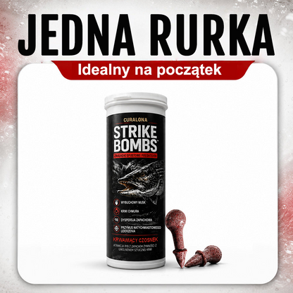 Oficjalny Sklep Markowy | ✅ Curalona® Strike Bombs — Nowa przynęta na wody słodkie i słone, która krwawi, musuje i prowokuje wielkie drapieżniki