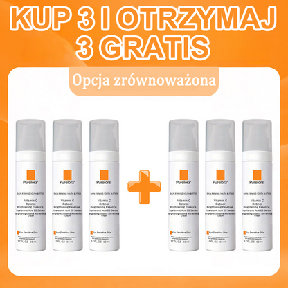 Purelora® Stem Cell Extract EGF and Copper Peptide Revitalizing Essence Cream (głęboko aktywuje wewnętrzną regenerację skóry, sprawia, że staje się ona jędrniejsza i gładsza)