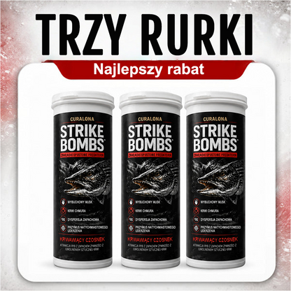 Oficjalny Sklep Markowy | ✅ Curalona® Strike Bombs — Nowa przynęta na wody słodkie i słone, która krwawi, musuje i prowokuje wielkie drapieżniki