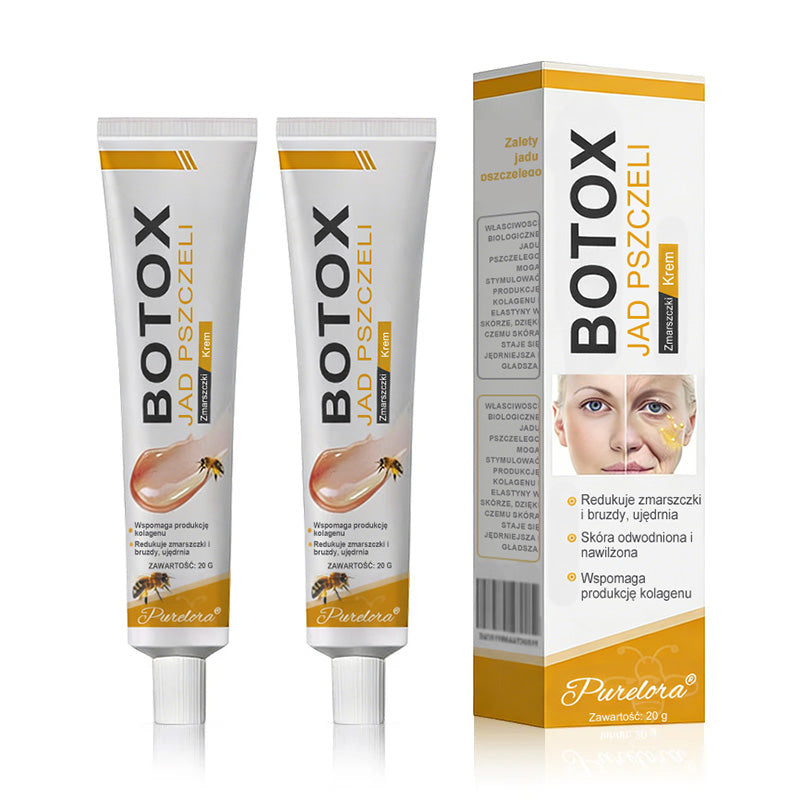 🔥Ostatni dzień wyprzedaży: 70% zniżki – krem przeciwzmarszczkowy Purelora® Botox z jadem pszczelim