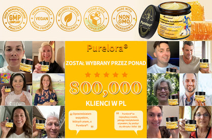 Purelora® – Krem przeciwbólowy i wspomagający regenerację kości z toksyną botulinową i jadem pszczelim