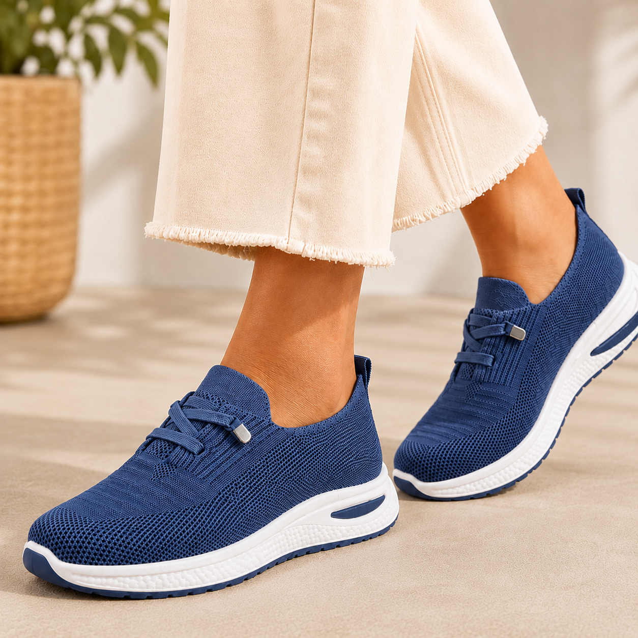 🚨 𝐃𝐄𝐑𝐍𝐈𝐄𝐑 𝐉𝐎𝐔𝐑 : 𝟖𝟎 % 𝐃𝐄 𝐑É𝐃𝐔𝐂𝐓𝐈𝐎𝐍 🔥 Baskets de marche légères en maille respirante, faciles à enfiler