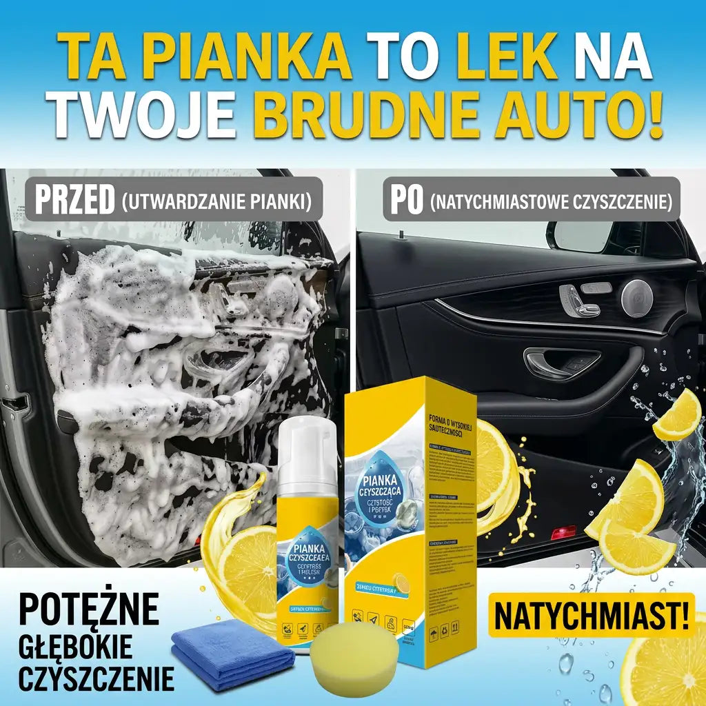 🫧Ostatni dzień – 80% zniżki💦 Wieloenzymatyczna pianka czyszcząca 4 w 1