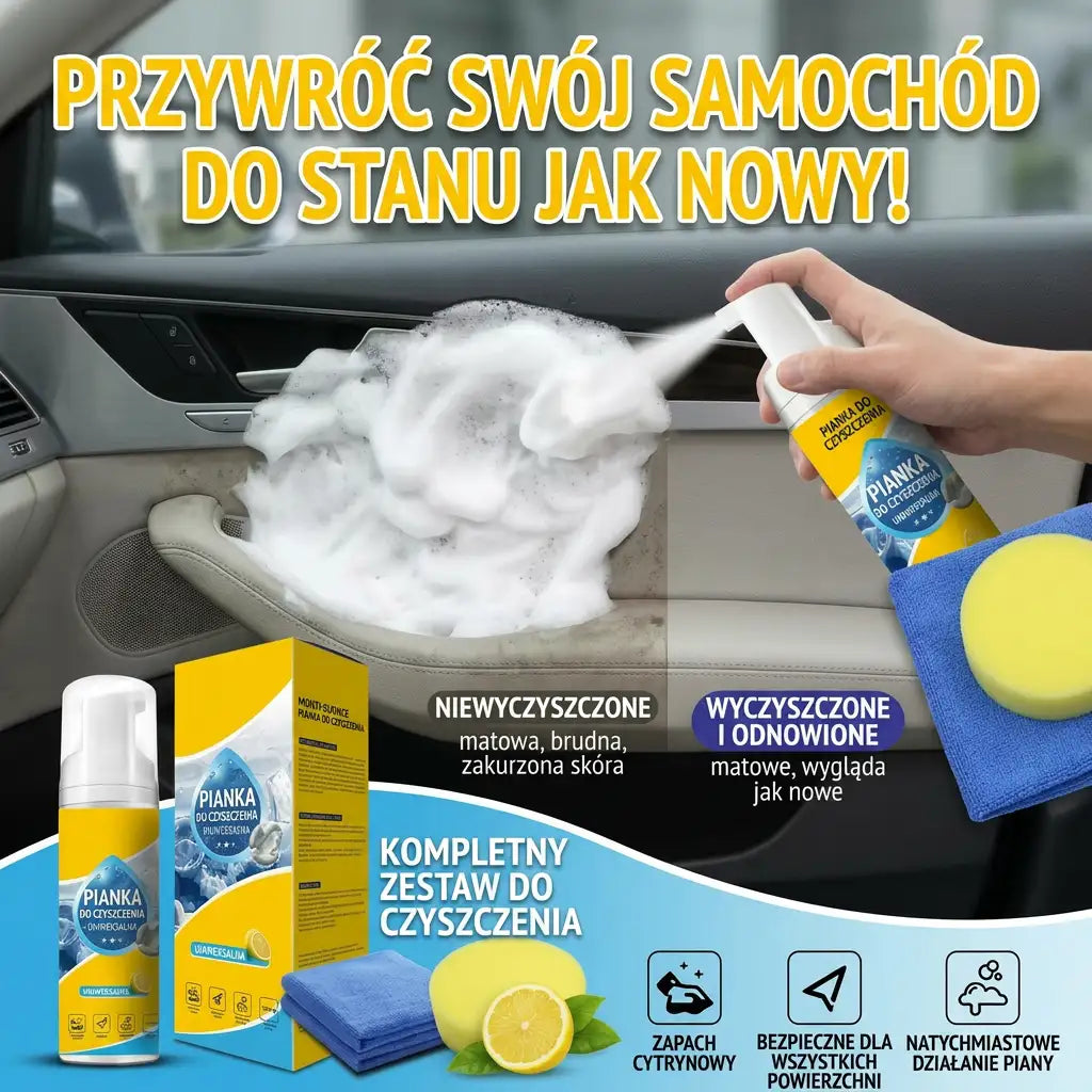 🫧Ostatni dzień – 80% zniżki💦 Wieloenzymatyczna pianka czyszcząca 4 w 1